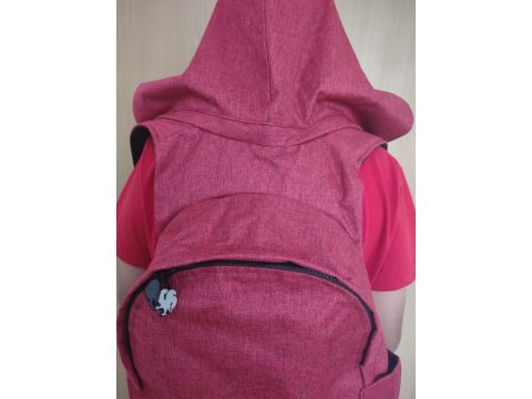 MORIKUKKO - BACK TO SCHOOL BURNT RED LARGE